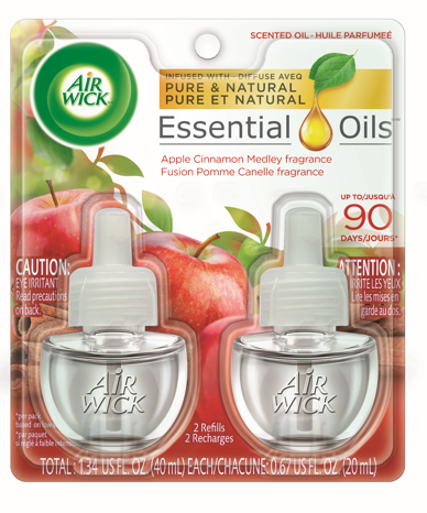AIR WICK Scented Oil  Apple Cinnamon Medley Discontinued